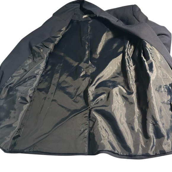 ASOS Black Suit Jacket  Blazer Womens Sz 2 - Picture 14 of 15